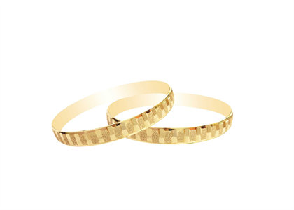 Gold Plated | Flat Bangles